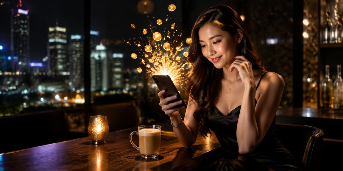 Pengguna bermain baccarat kasino mudah alih wbwin02 di Petaling Jaya dari telefon pintar